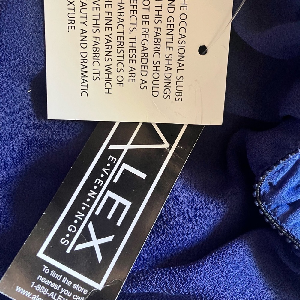 Alex Evening Wide Leg Chiffon Pant - Picture 9 of 10